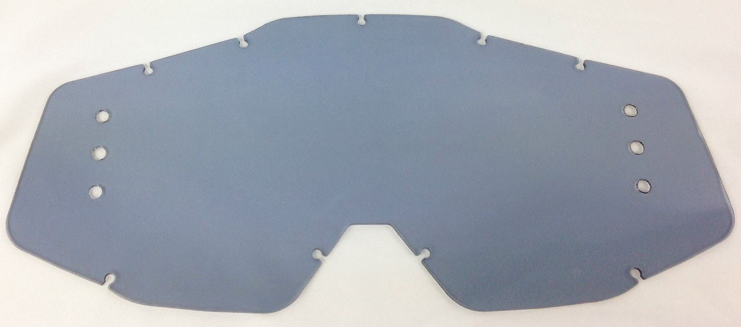 Rip n Roll 100% Strata / Accuri Roll Off Lens, Smoke - motocross4u