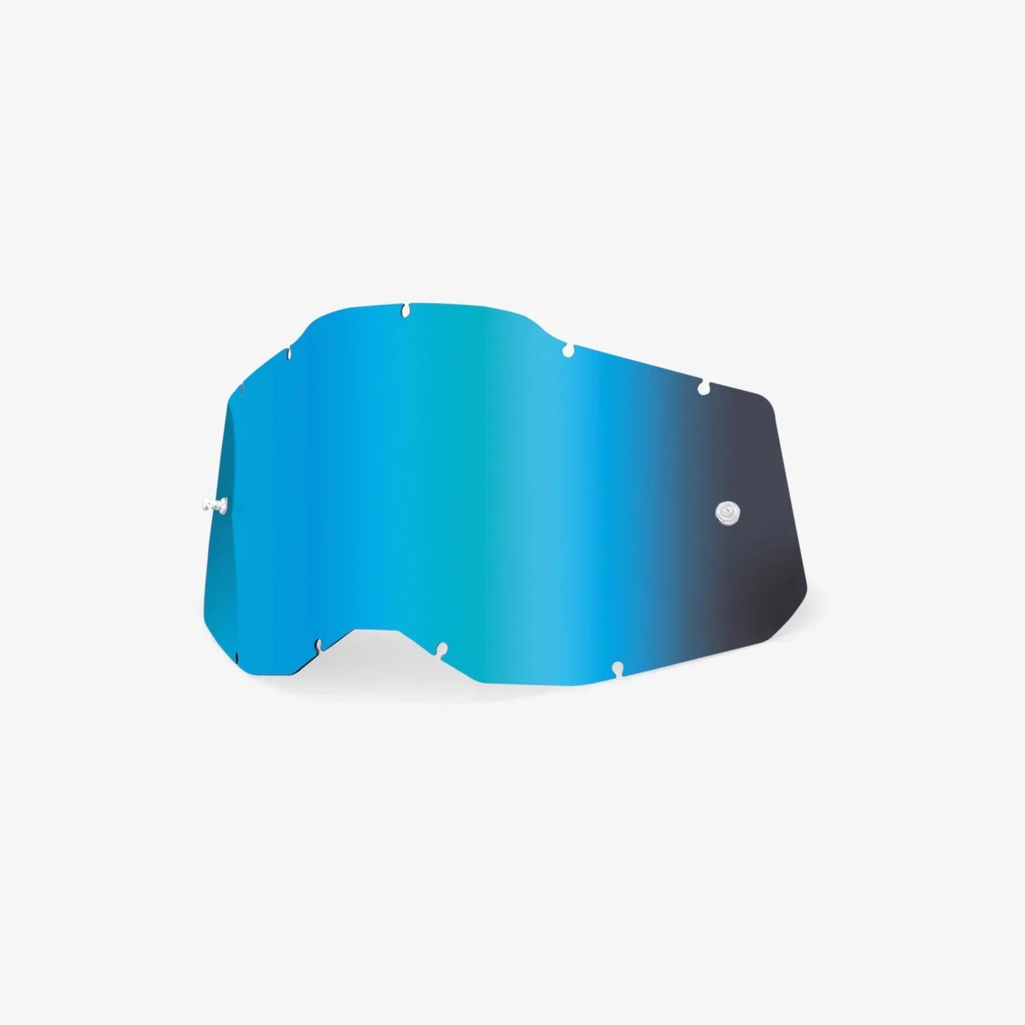 Goggle Shop 100% GEN 2 Mirror Tear off Lens, Blue - motocross4u