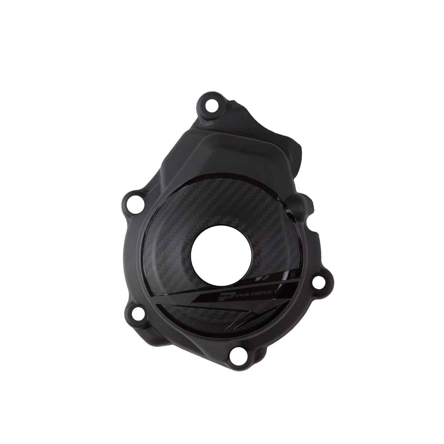 Polisport KTM Husqvarna Gas Gas ignition Cover Protector SXF FC XCF FX 250 350 2023 - 2024 MCF 250 350 2024 ONLY, Black - motocross4u