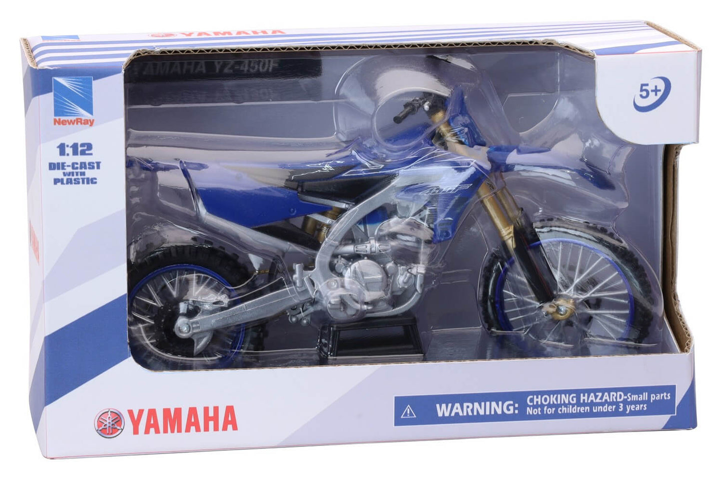 New Ray Toys 1:12 Yamaha YZF 450 2022 Toy Model - motocross4u