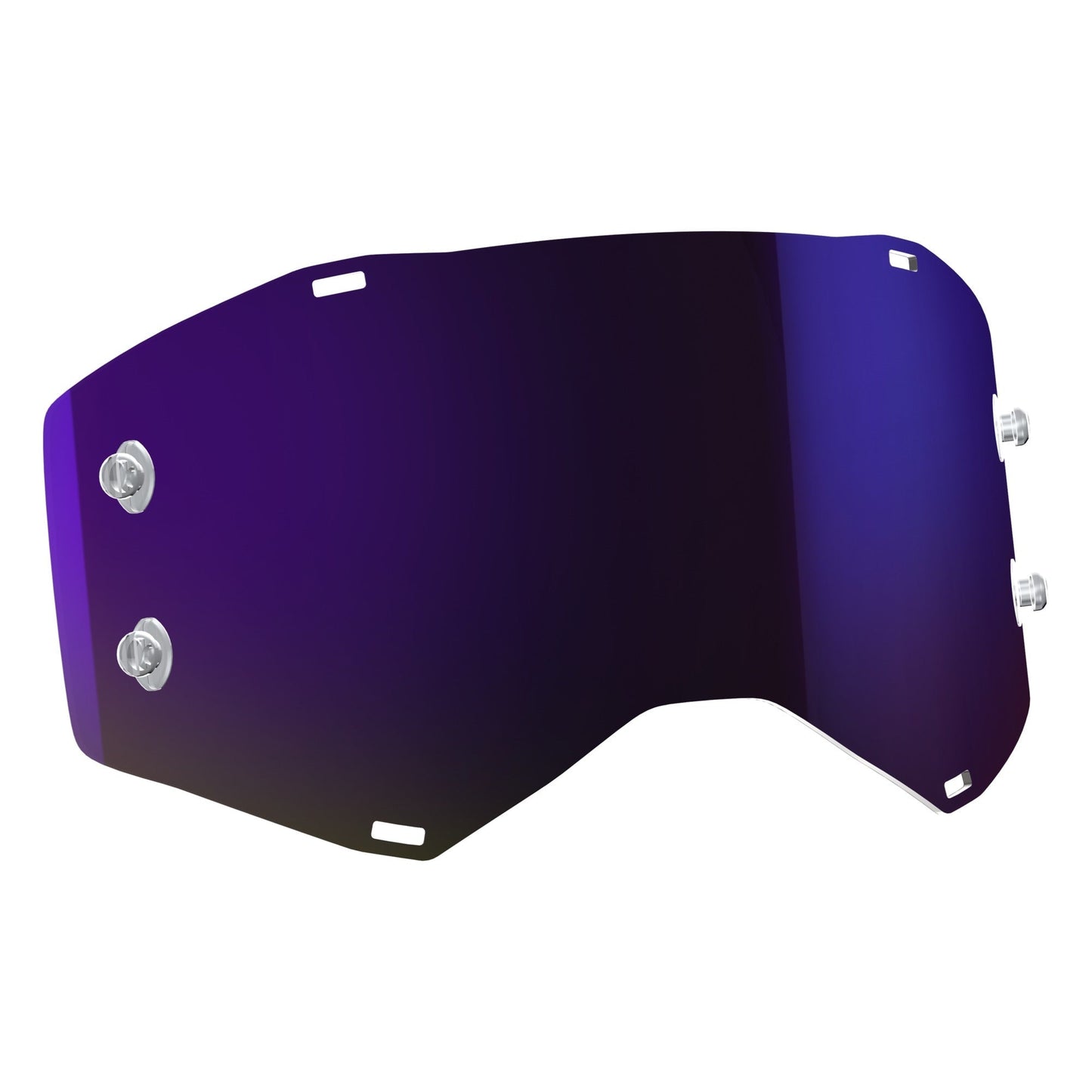 Scott Prospect / Fury Single Works Lens, Purple Chrome - motocross4u