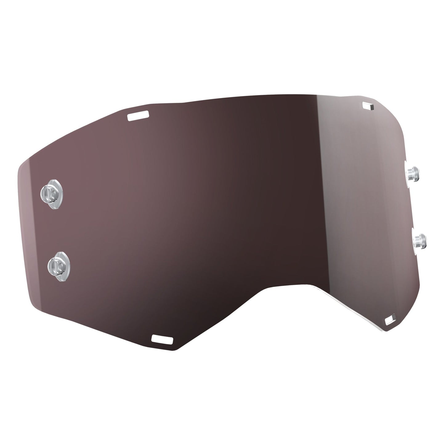 Scott Prospect / Fury Single Works Lens, Silver Chrome - motocross4u