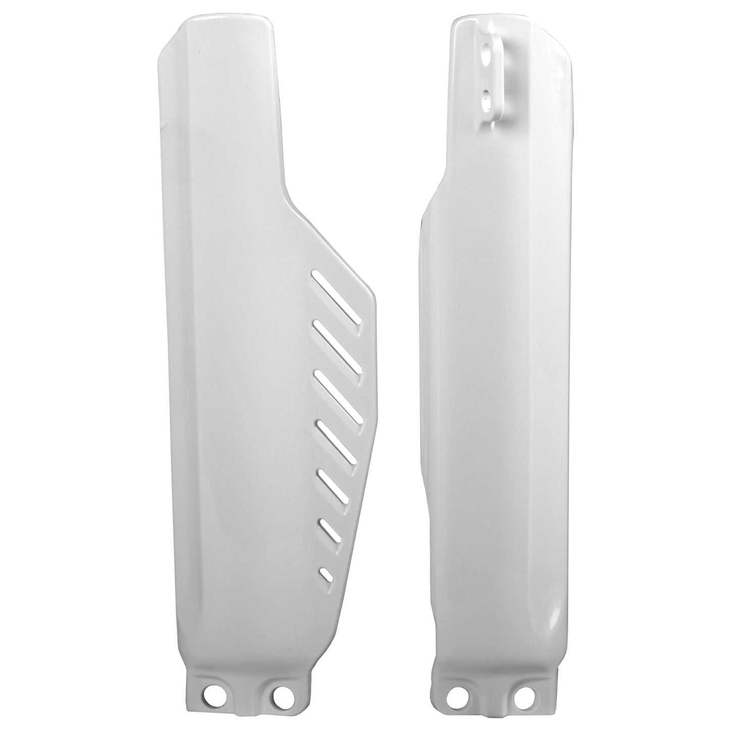 Polisport Honda Fork Guards CRF 150 R 2007 - 2022, White - motocross4u