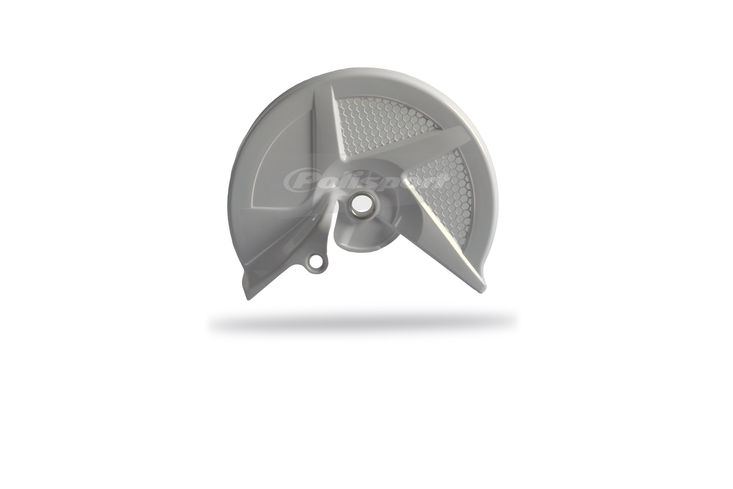 Polisport Honda Front Disc Guard CRF 250 R 2010 - 2013 CRF 450 R 2009 - 2012 CR 500 1995 - 2002, White - motocross4u