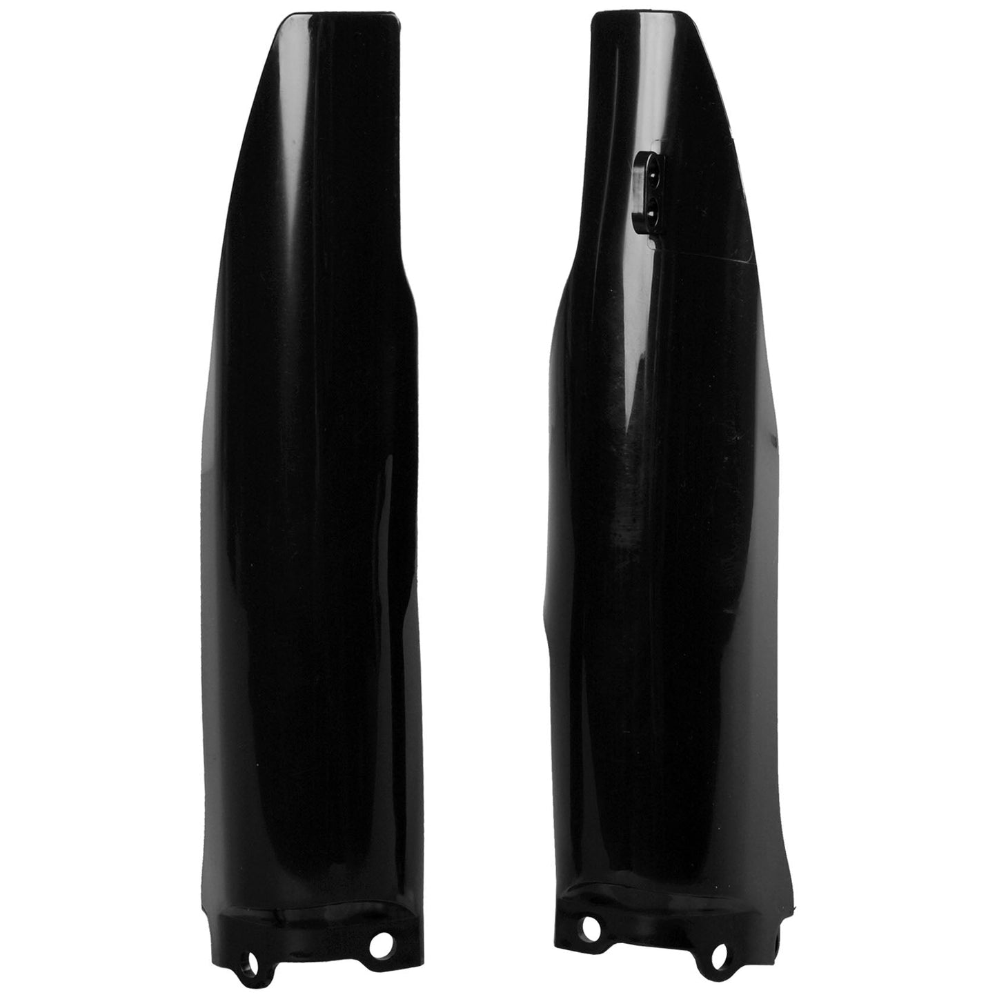 Polisport Kawasaki Fork Guards KX 125 250 2004 - 2008 KXF 250 04 - 2005 Suzuki RMZ 250 2004 - 2006, Black - motocross4u