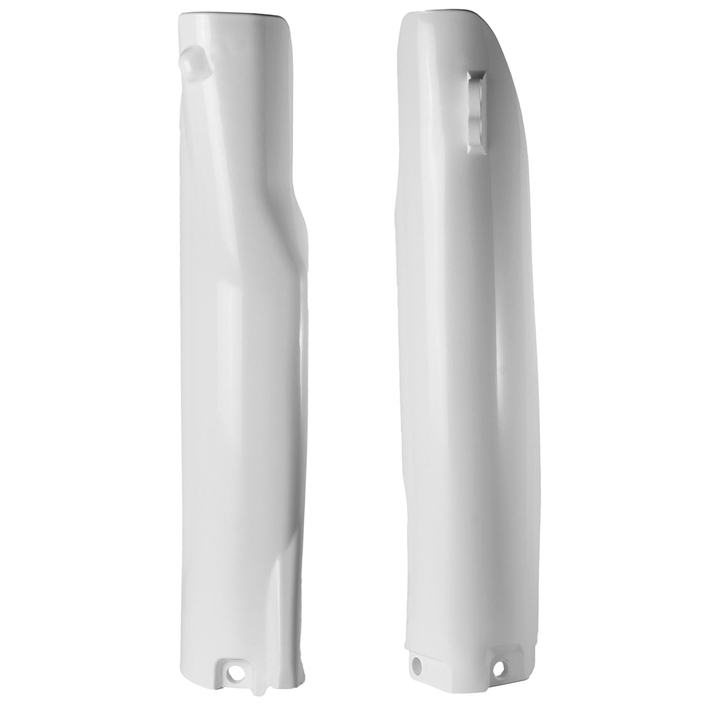 Polisport Yamaha Fork Guards WRF 250 450 2006 - 2020, White - motocross4u