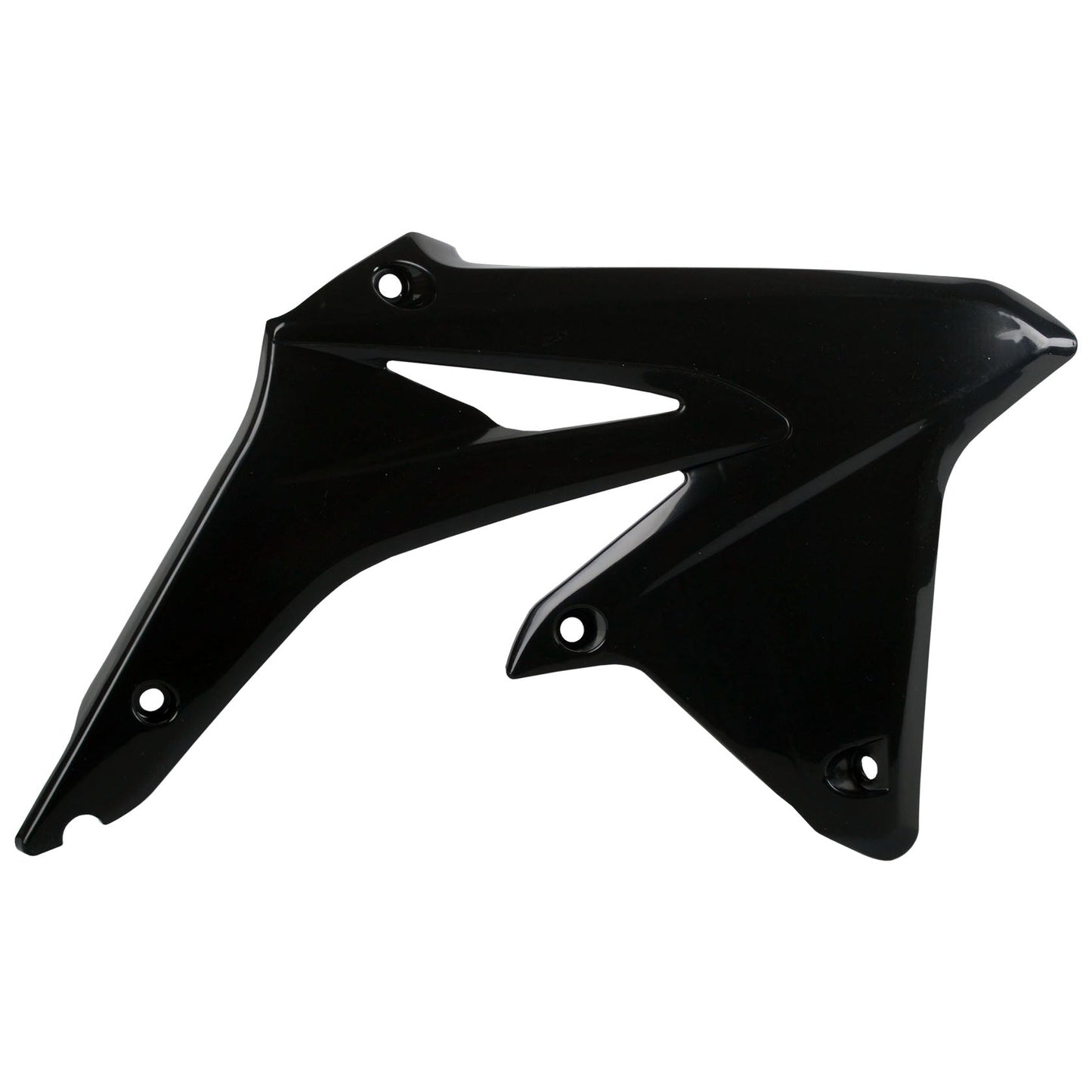 Polisport Suzuki Radiator Scoops RMZ 450 2008 - 2017, Black - motocross4u