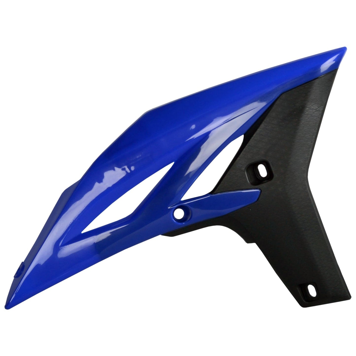 Polisport Yamaha Radiator Scoops YZF 250 2010 - 2013, Blue / Black - motocross4u