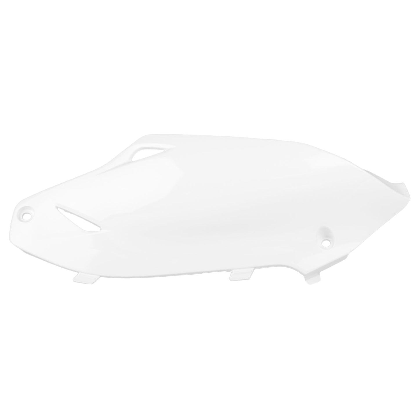 Polisport Kawasaki Side Panels KXF 250 2013 - 2016 KXF 450 2012 - 2015, White - motocross4u