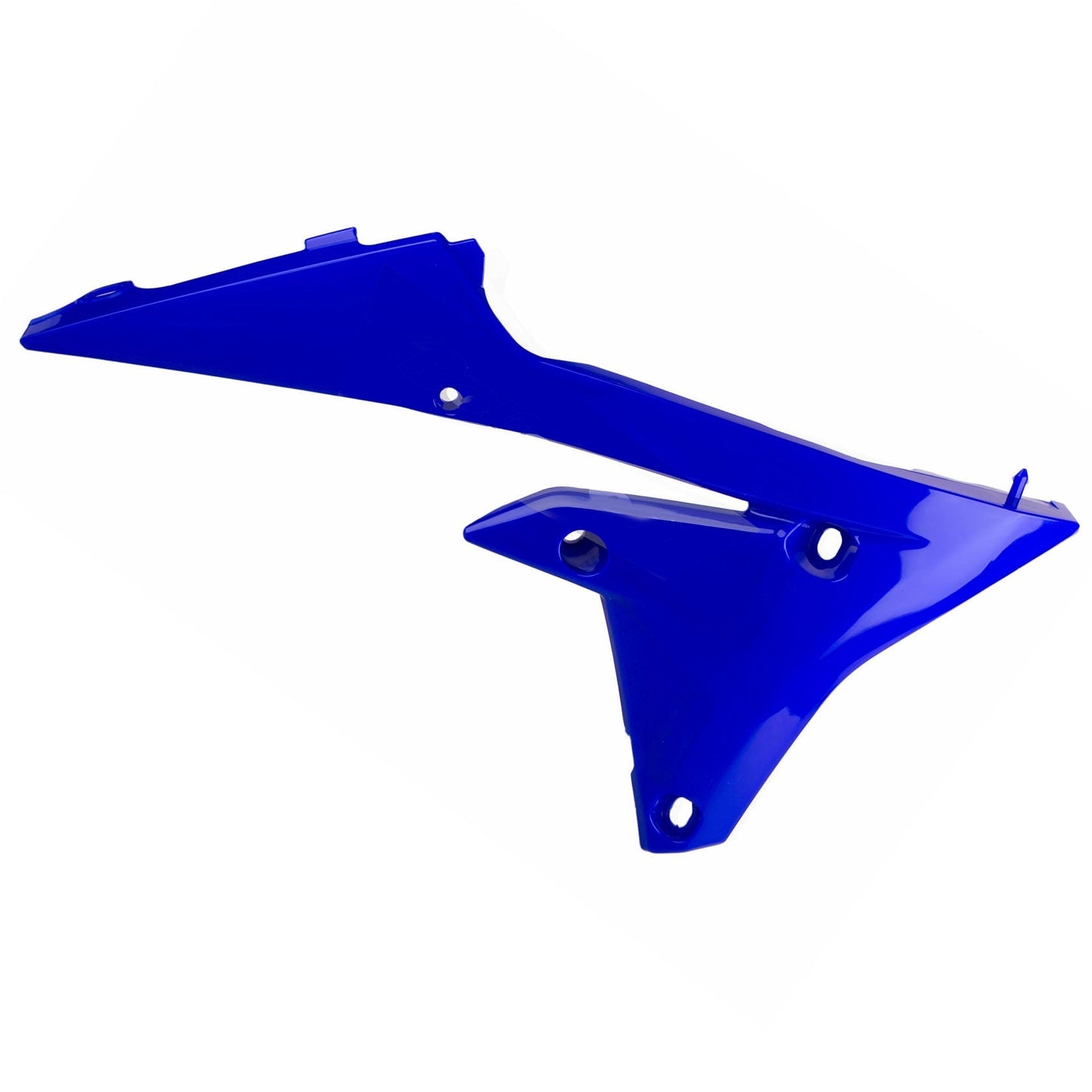 Polisport Yamaha Radiator Scoops YZF 250 2014 - 2018 YZF 450 14 - 2017 WRF 250 YZ 250 FX 2015 - 2019 WRF 450 YZ 450 FX 2016 - 18, Blue - motocross4u