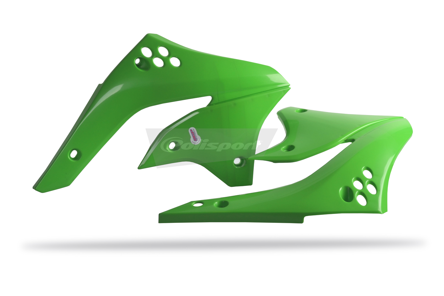 Polisport Kawasaki Plastic Kit KXF 450 2006 - 2008, Green - motocross4u