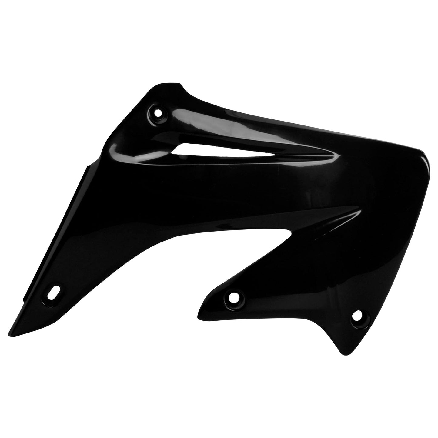 Polisport Honda Radiator Scoops CR 125 250 2002 - 2007, Black - motocross4u