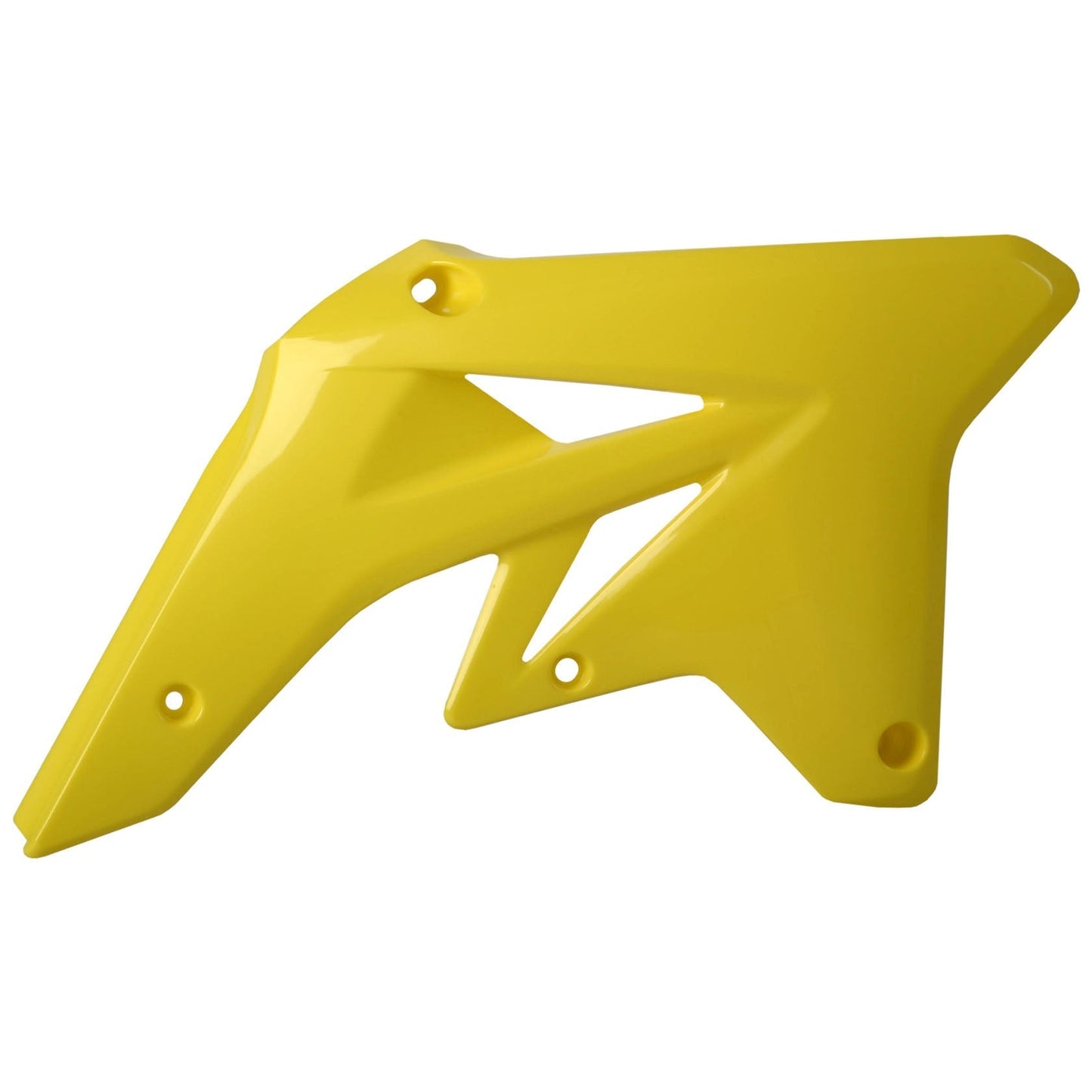 Polisport Suzuki Radiator Scoops RMZ 250 2007 - 2009, Yellow - motocross4u