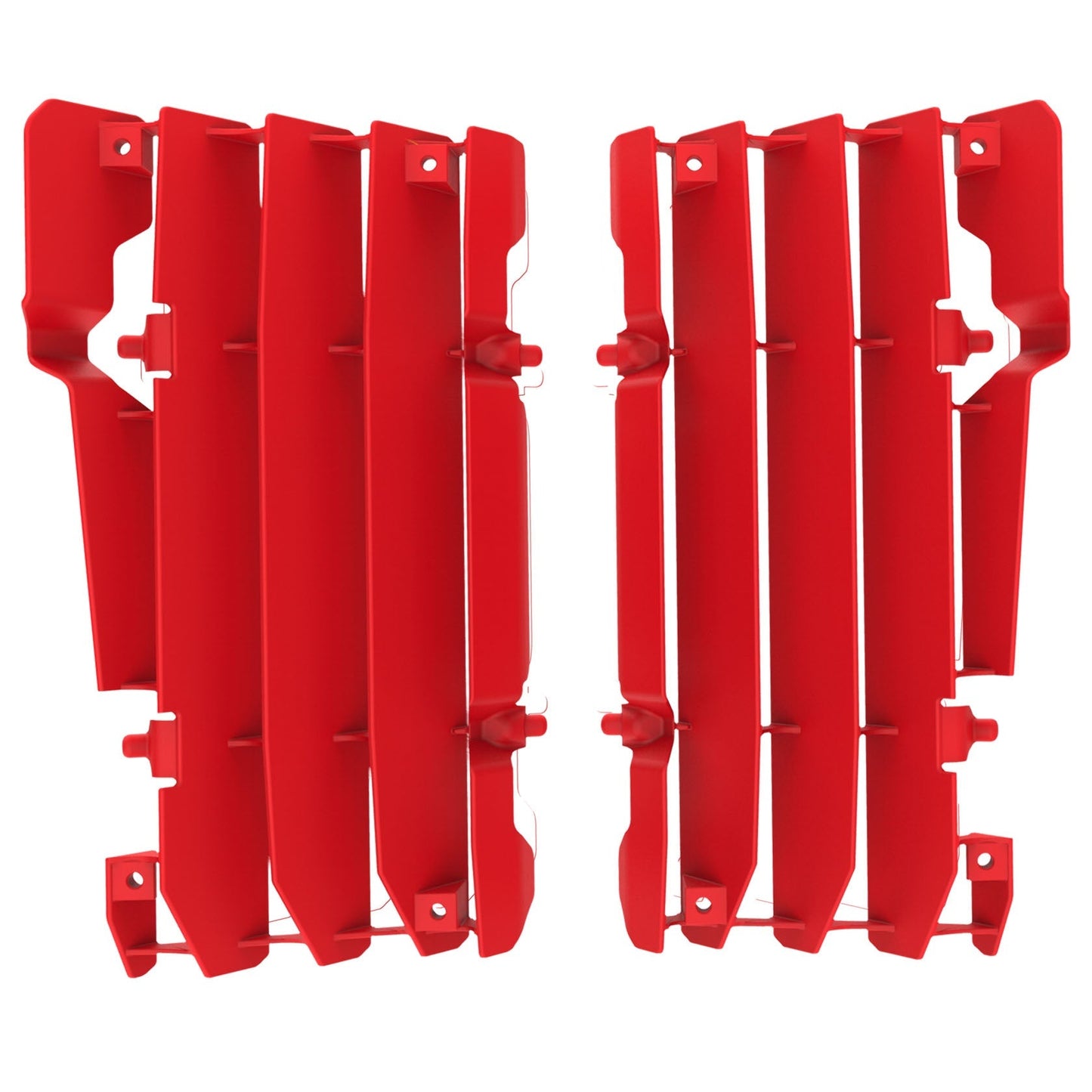 Polisport Beta Radiator Louvers RR 2013 - 2019, Red - motocross4u