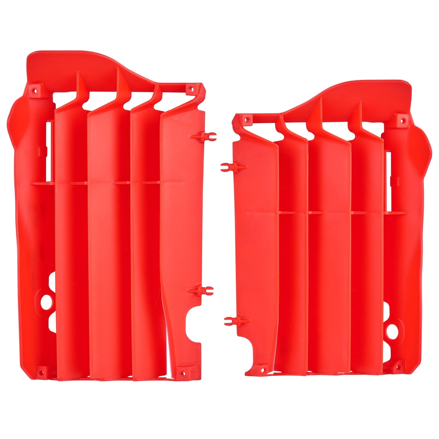 Polisport Honda Radiator Louvers CRF 450 R 2013 - 2014, Red - motocross4u