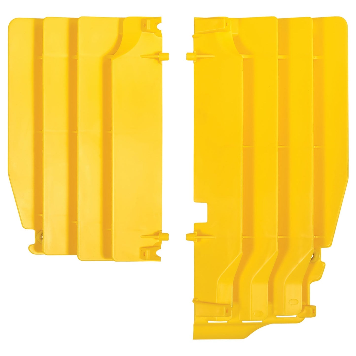 Polisport Suzuki Radiator Louvers RMZ 250 2010 - 2018, Yellow - motocross4u