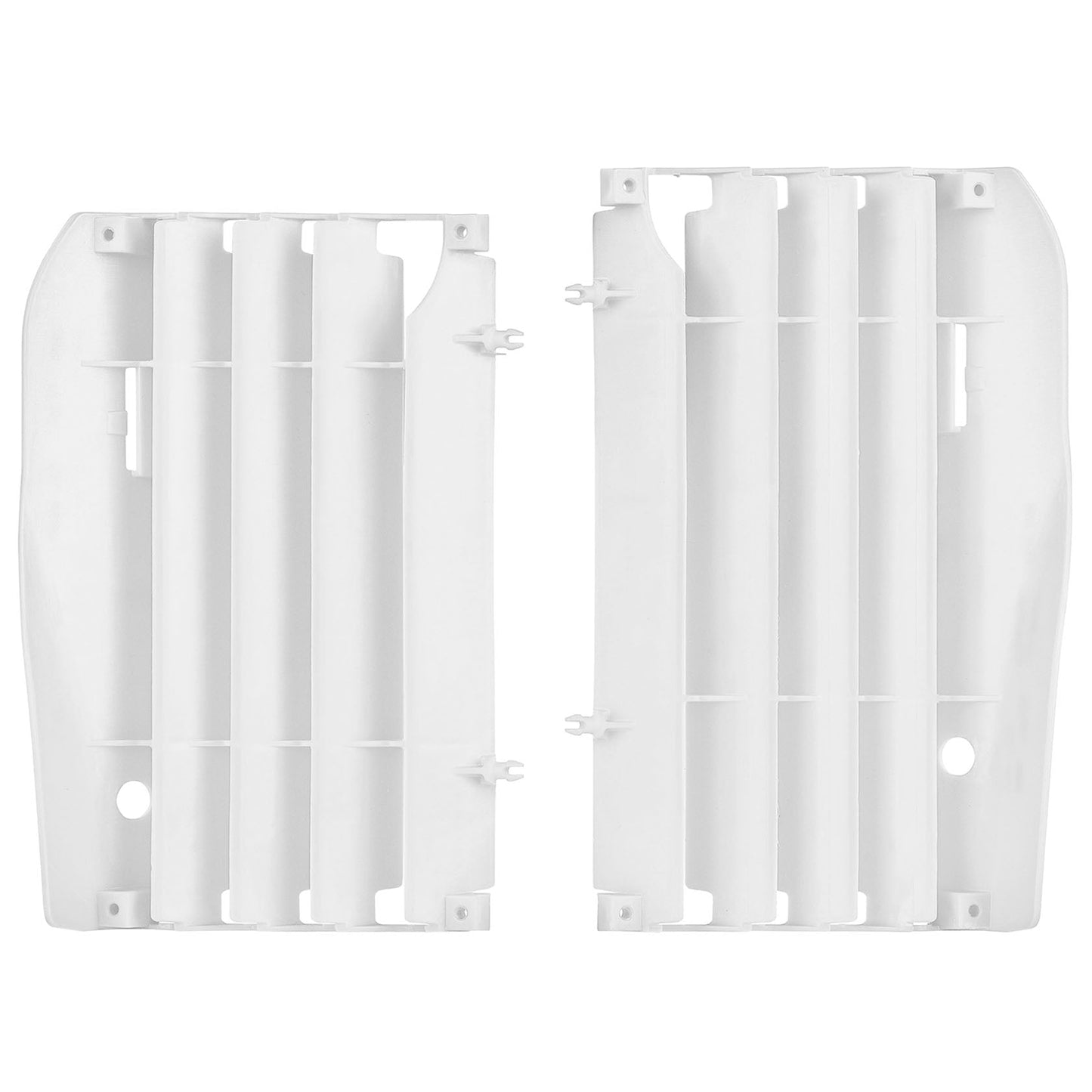 Polisport Honda Radiator Louvers CRF 250 R 2010 - 2013, White - motocross4u