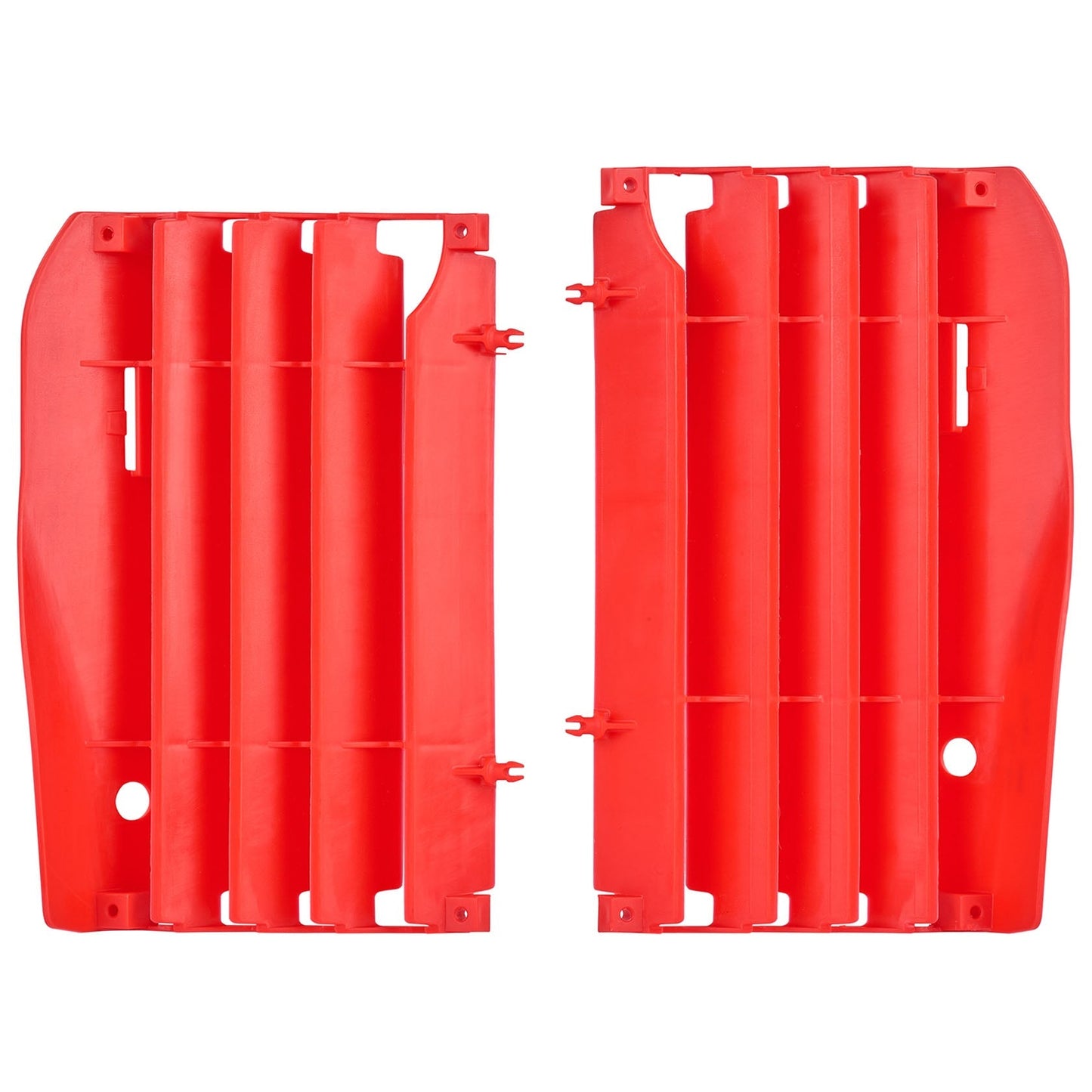 Polisport Honda Radiator Louvers CRF 250 R 2010 - 2013, Red - motocross4u