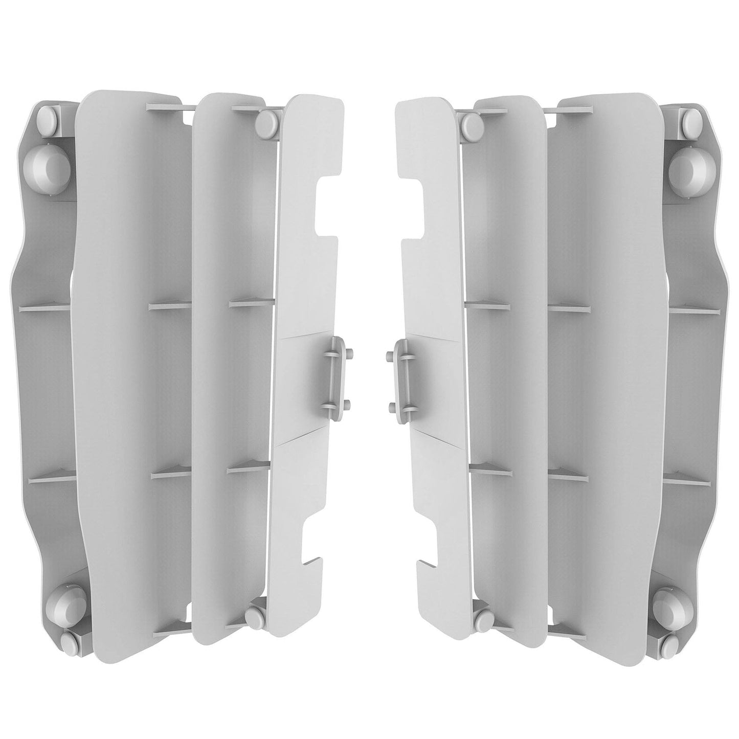 Polisport Yamaha Radiator Louvers YZF 250 YZF 450 2006 ONLY, White - motocross4u