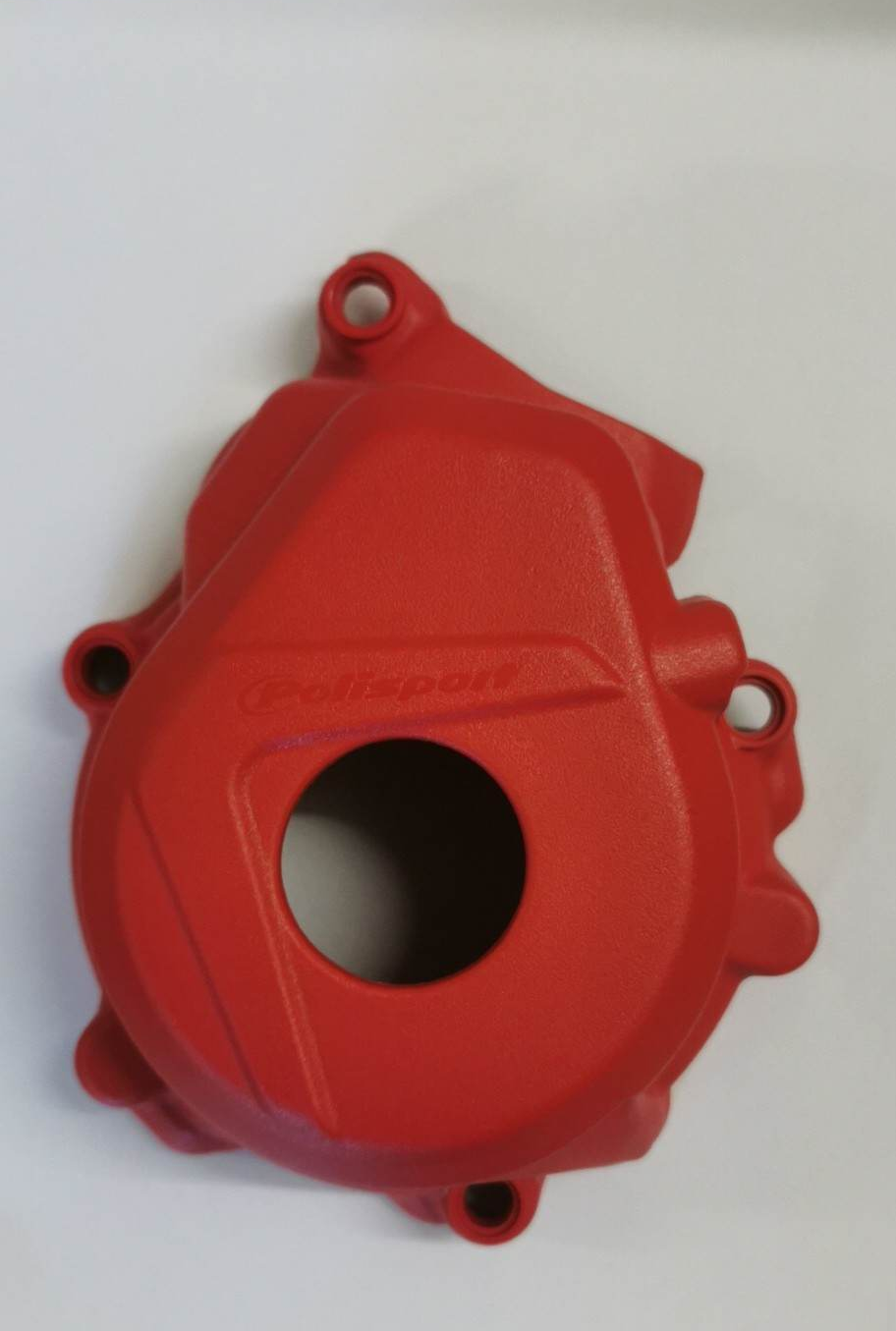 Polisport KTM ignition Cover Protector SXF 250 350 2016 - 2022 Husqvarna FC 250 350 16 - 22 Gas Gas MCF 250 2021 - 2023, Red - motocross4u