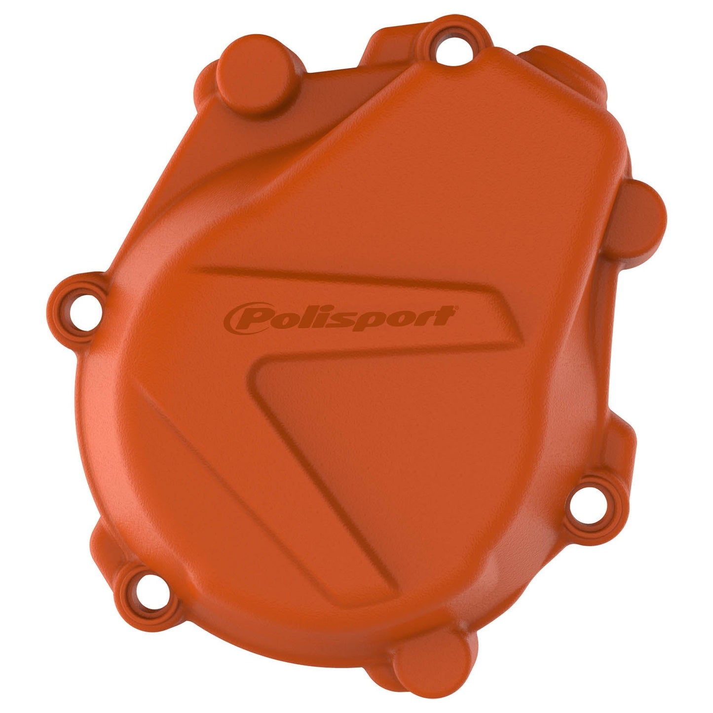 Polisport KTM ignition Cover Protector SXF 450 2016 - 2022 Husqvarna FC FS 450 16 - 2018 FX 450 2017 - 20, Orange - motocross4u