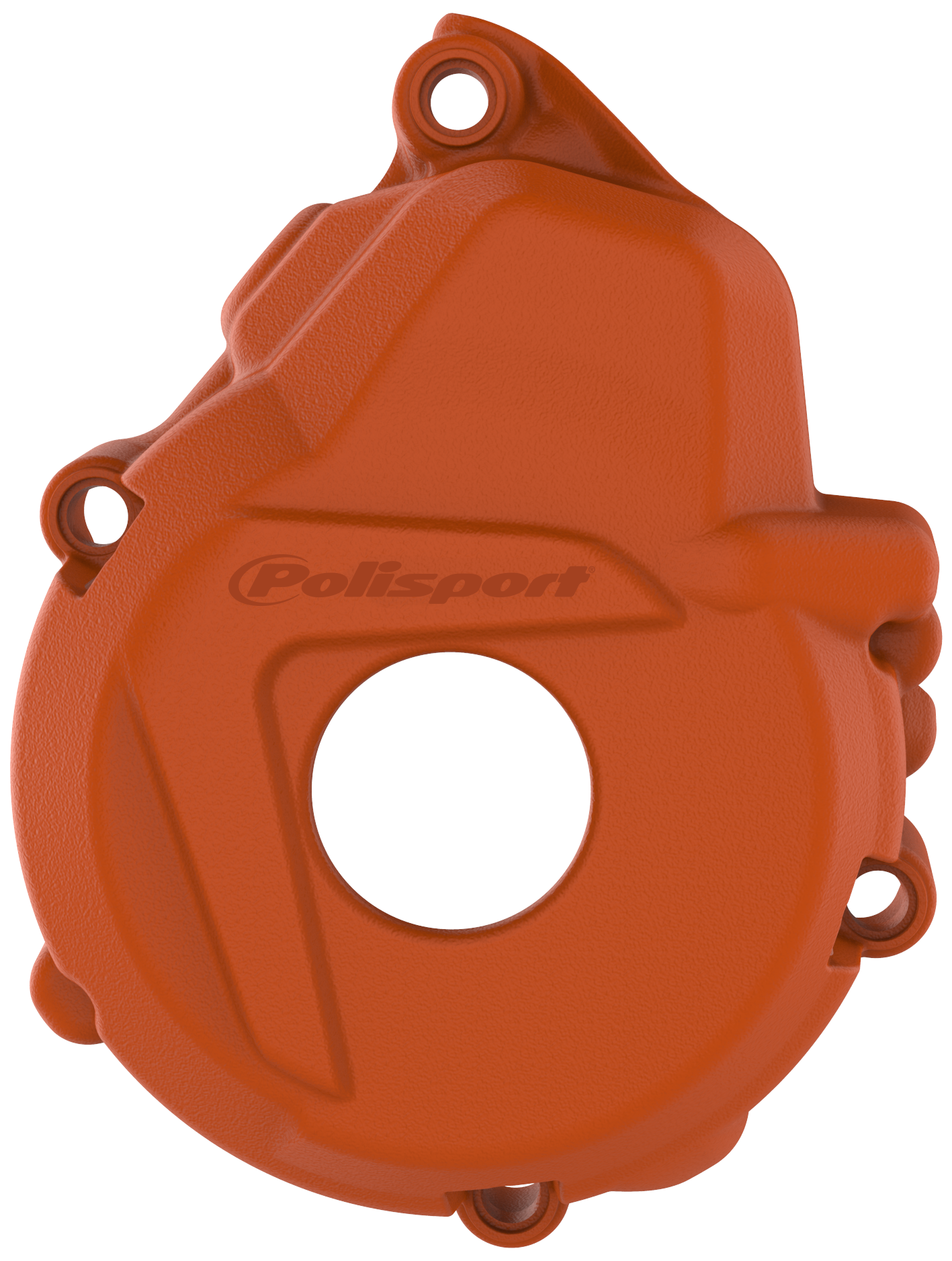 Polisport KTM Ignition Cover Protector EXCF 250 350 2017 - 2023 Freeride 250 F 2018 - 2019 Husqvarna FE 250 350 17 - 23 Gas Gas ECF 250 350 2021 - 23, Orange - motocross4u