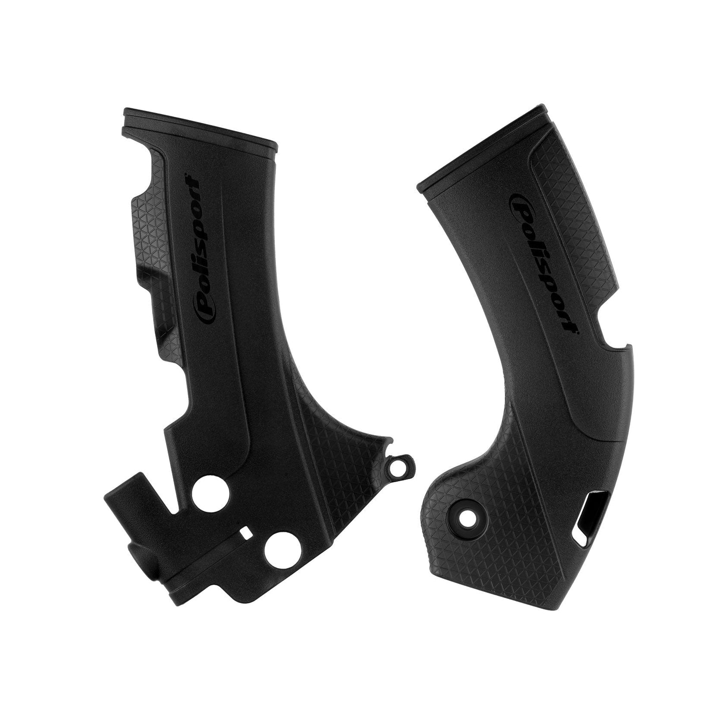 Polisport Yamaha Frame Guards YZF 250 2019 - 2022 YZF 450 2018 - 22 WRF 250 YZ 250 FX 2020 - 22 WRF 450 YZ 450 FX 19 - 22, Black - motocross4u