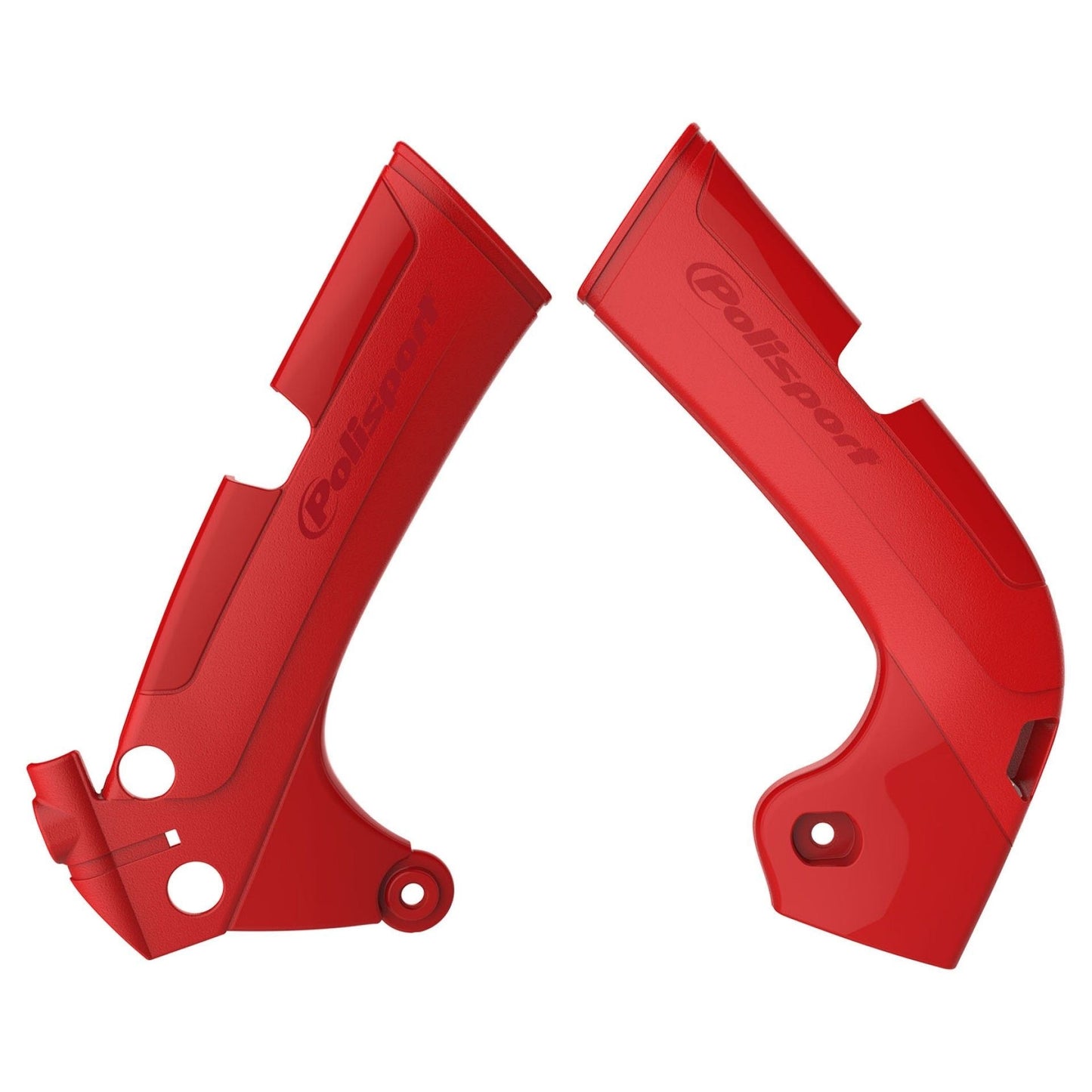 Polisport Honda Frame Guards CRF 250 R 2018 - 2019 CRF 450 R 2017 - 18, Red - motocross4u