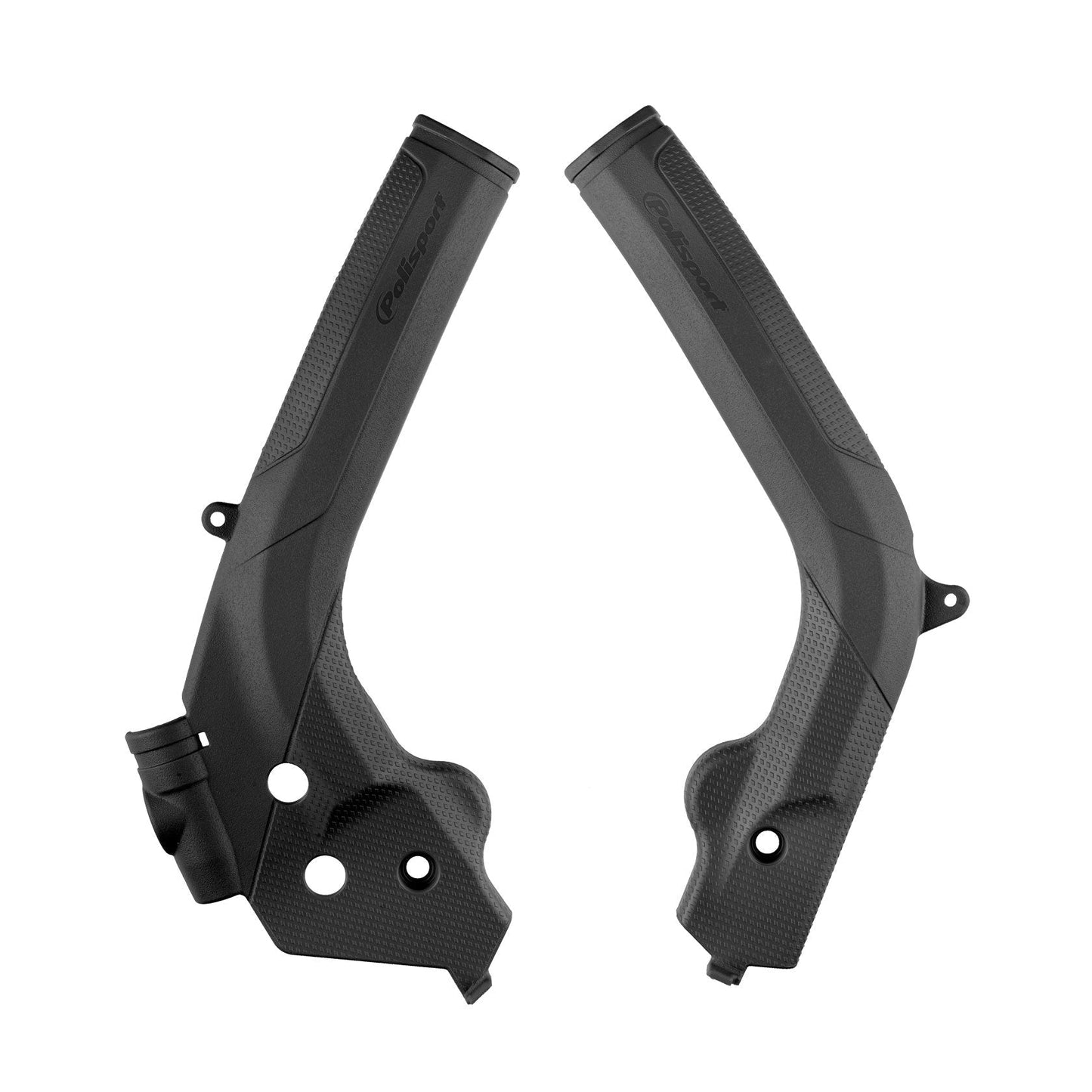 Polisport KTM Husqvarna Frame Guards SX SXF TC FC 2016 - 2018 SX TC 250 2017 - 18 EXC EXCF TE FE 17 - 2019, Black - motocross4u