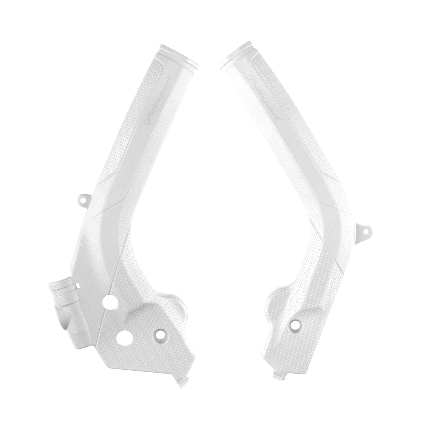 Polisport KTM Husqvarna Frame Guards SX SXF TC FC 2016 - 2018 SX TC 250 2017 - 18 EXC EXCF TE FE 17 - 2019, White - motocross4u