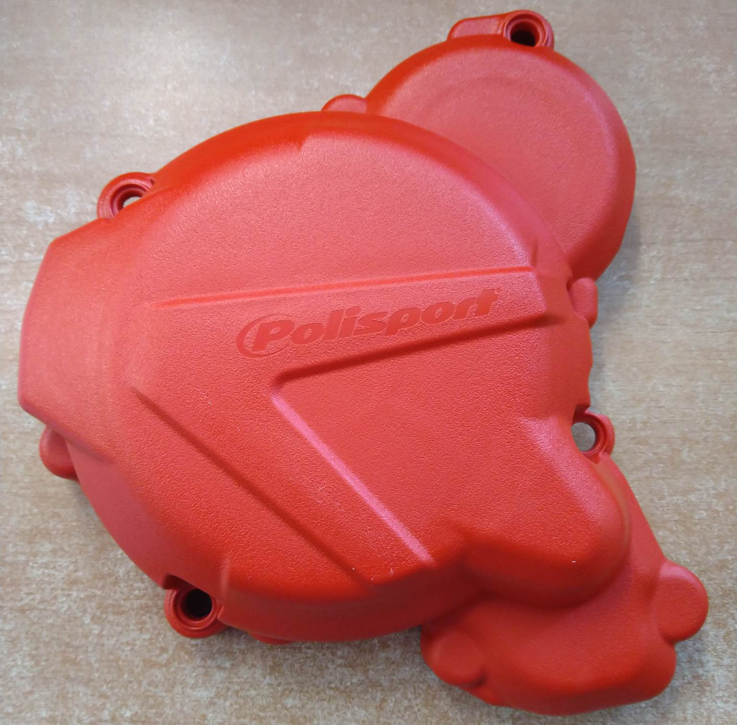 Polisport KTM Husqvarna Gas Gas Ignition Cover Protector EXC TE 250 300 2 strokes 2017 - 2023 EC 250 300 2021 - 23, Red - motocross4u