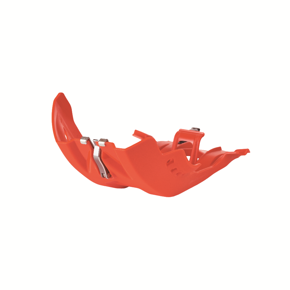 Polisport KTM Husqvarna Gas Gas Fortress Skid Plate SXF FC 250 350 2016 - 2022 EXCF FE 250 350 2017 - 2023 SXF FC 450 2019 - 22 MCF ECF 250, Orange - motocross4u