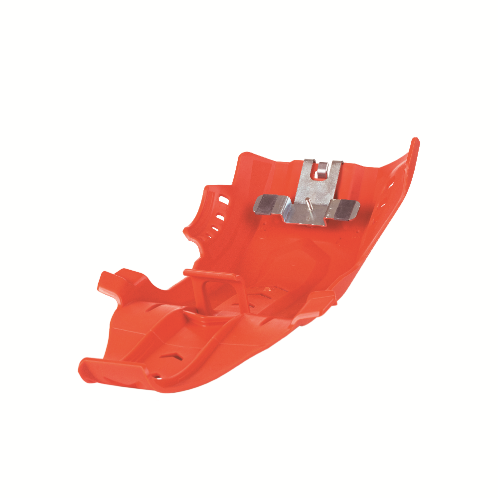 Polisport KTM Husqvarna Gas Gas Fortress Skid Plate Linkage Protection SXF FC 250 350 2016 - 2022 EXCF FE 250 350 2017 - 2023 SXF FC 450 2019 - 22 EXCF FE 450 2020 - 23 MCF ECF 250 350 450 2021 - 2023, Orange - motocross4u