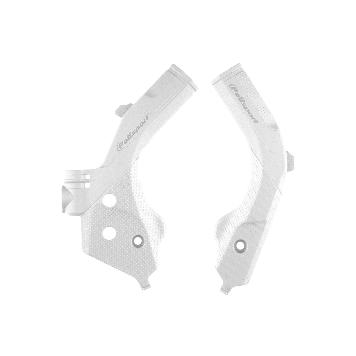 Polisport Gas Gas Husqvarna Frame Guards TC FC 2019 - 2022 TE FE 2020 - 2023 MC MCF EC ECF 2021 – 23, White - motocross4u