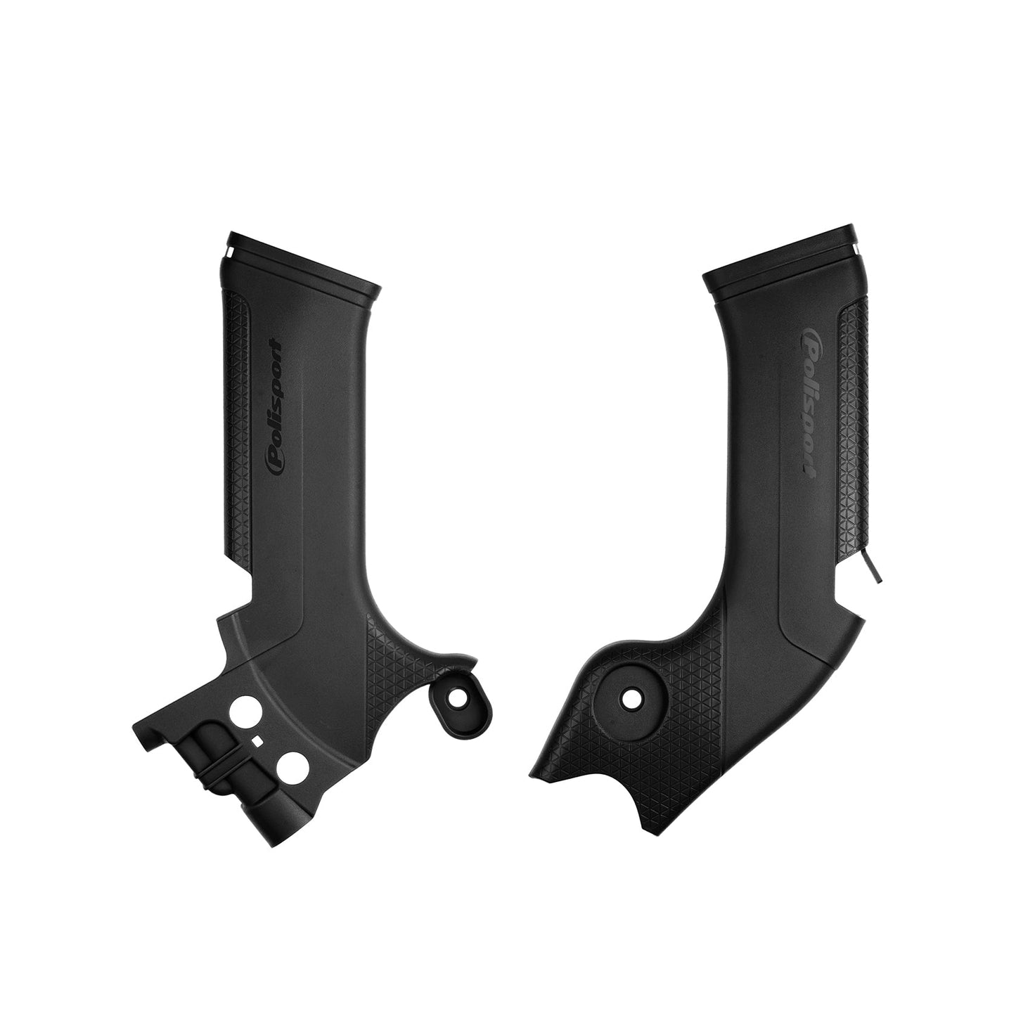 Polisport Kawasaki Frame Guards KX 250 2021 - 2022 KX 450 2019 - 22, Black - motocross4u