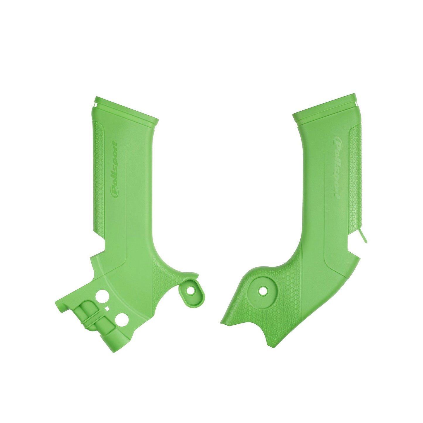 Polisport Kawasaki Frame Guards KX 250 2021 - 2022 KX 450 2019 - 22, Green - motocross4u