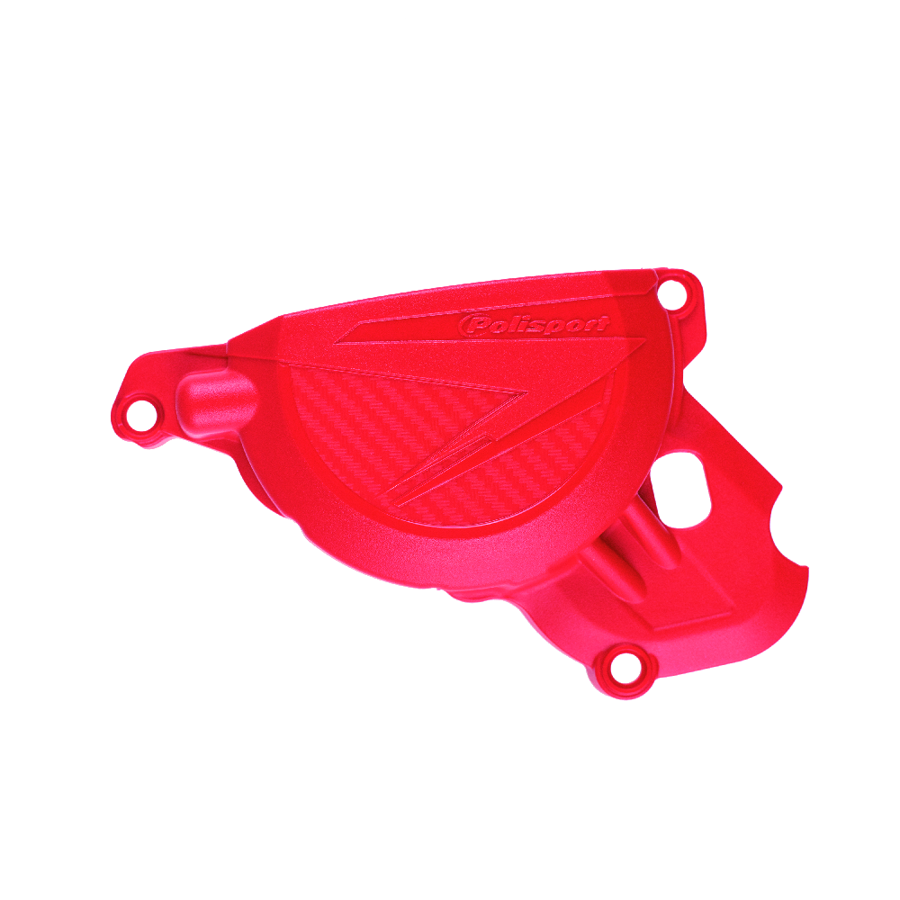 Polisport Beta Ignition Cover RR 4T 350 390 430 480 2020 - 2023, Red - motocross4u