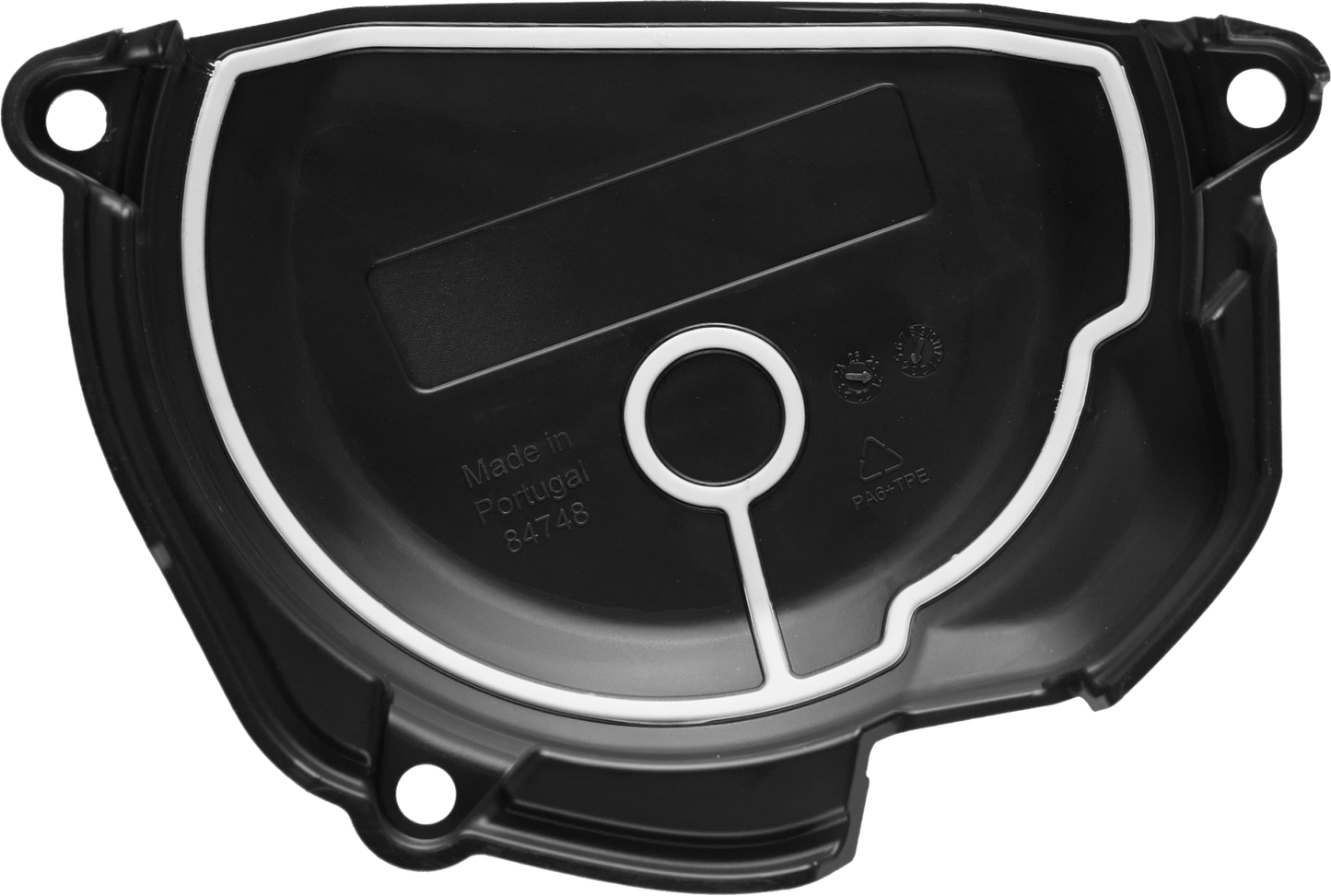 Polisport Beta Clutch Cover RR 4T 350 400 430 480 2020 - 2023, Black - motocross4u