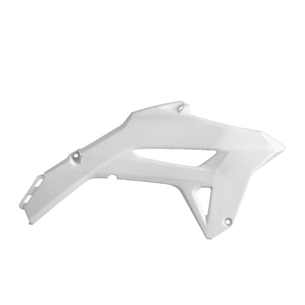 Polisport Honda Radiator Scoops CRF 250 R 2022 - 2023 CRF 450 R 2021 - 23, White - motocross4u
