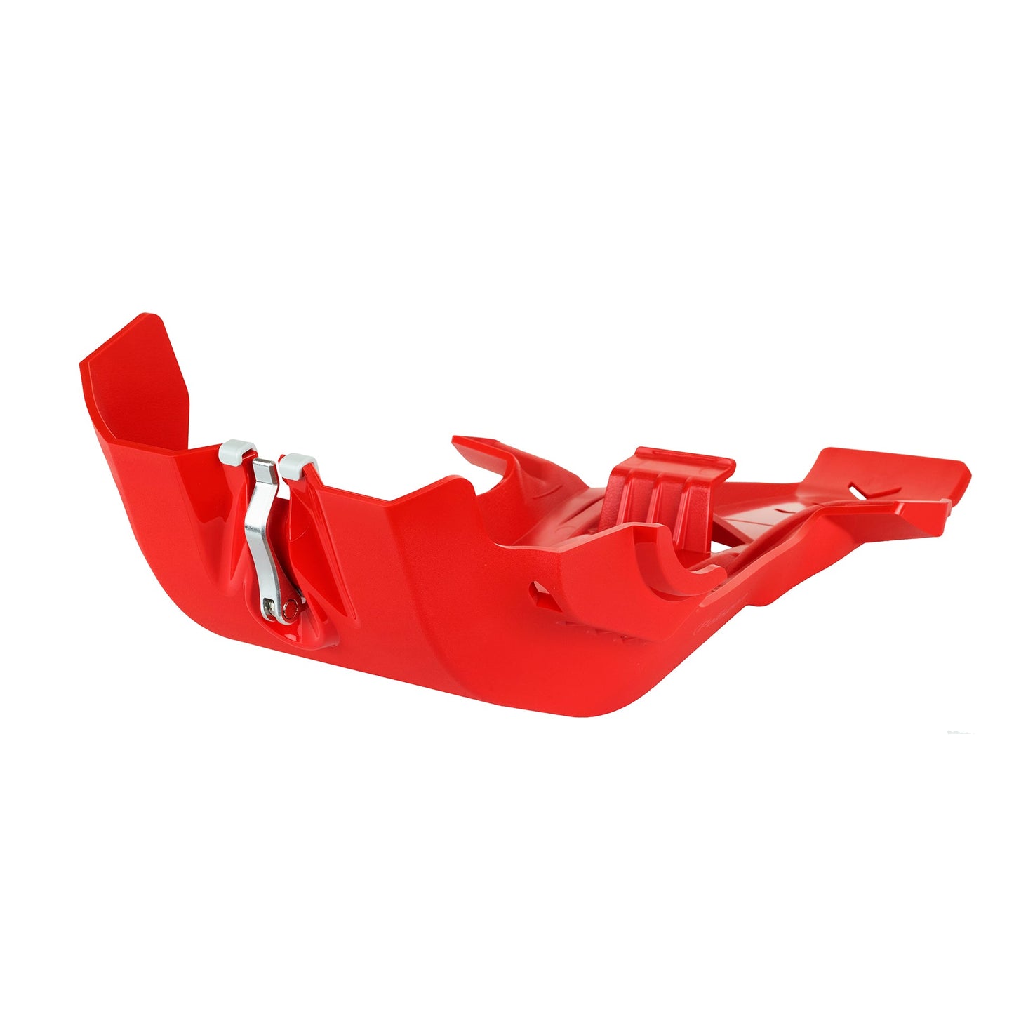Polisport Honda Fortress Skid Plate Linkage Protection CRF 250 R & RX 2022 - 2023 CRF 450 R & RX 2021 - 23, Red - motocross4u