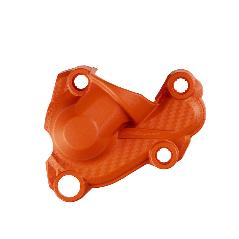 Polisport KTM Husqvarna Clutch Ignition & Water pump Cover Protector Kit EXCF 250 350 2017 – 2023 FE 250 350 2019 - 23, Orange - motocross4u