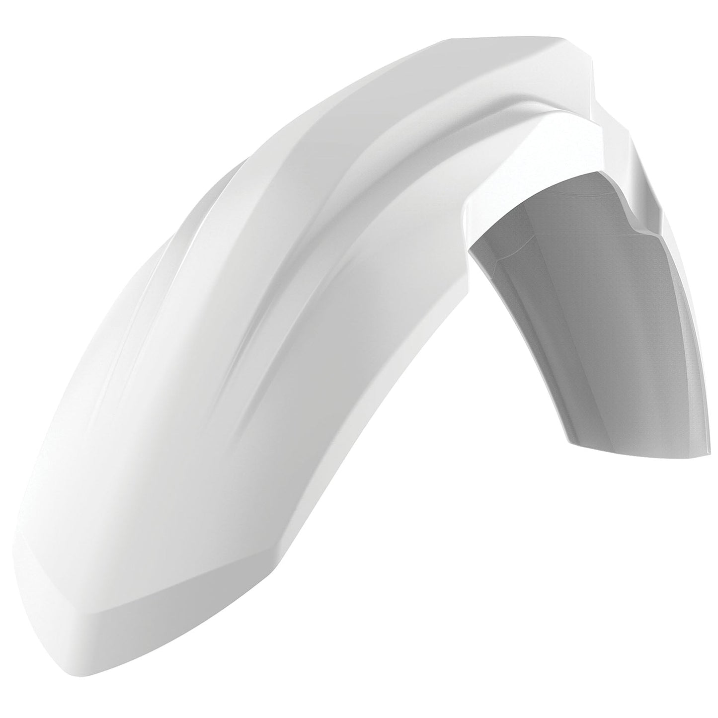 Polisport Honda Front Fender CRF 250 R 2018 - 2021 CRF 450 R 2017 - 2020, White - motocross4u