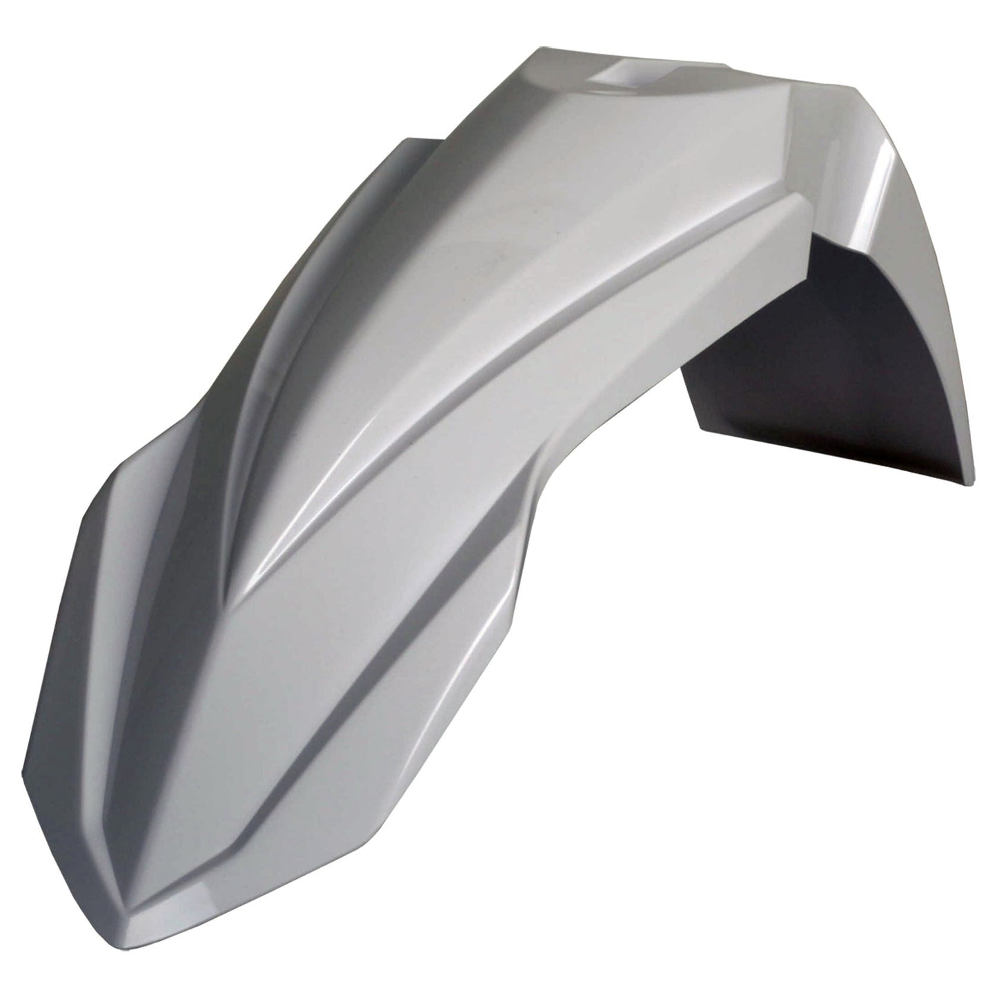 Polisport Yamaha Front Fender YZ 125 250 2015 - 2021 YZF 250 2010 - 2018 YZF 450 10 - 2017 WRF 250 15 - 19 WRF 450 12 - 18, White - motocross4u