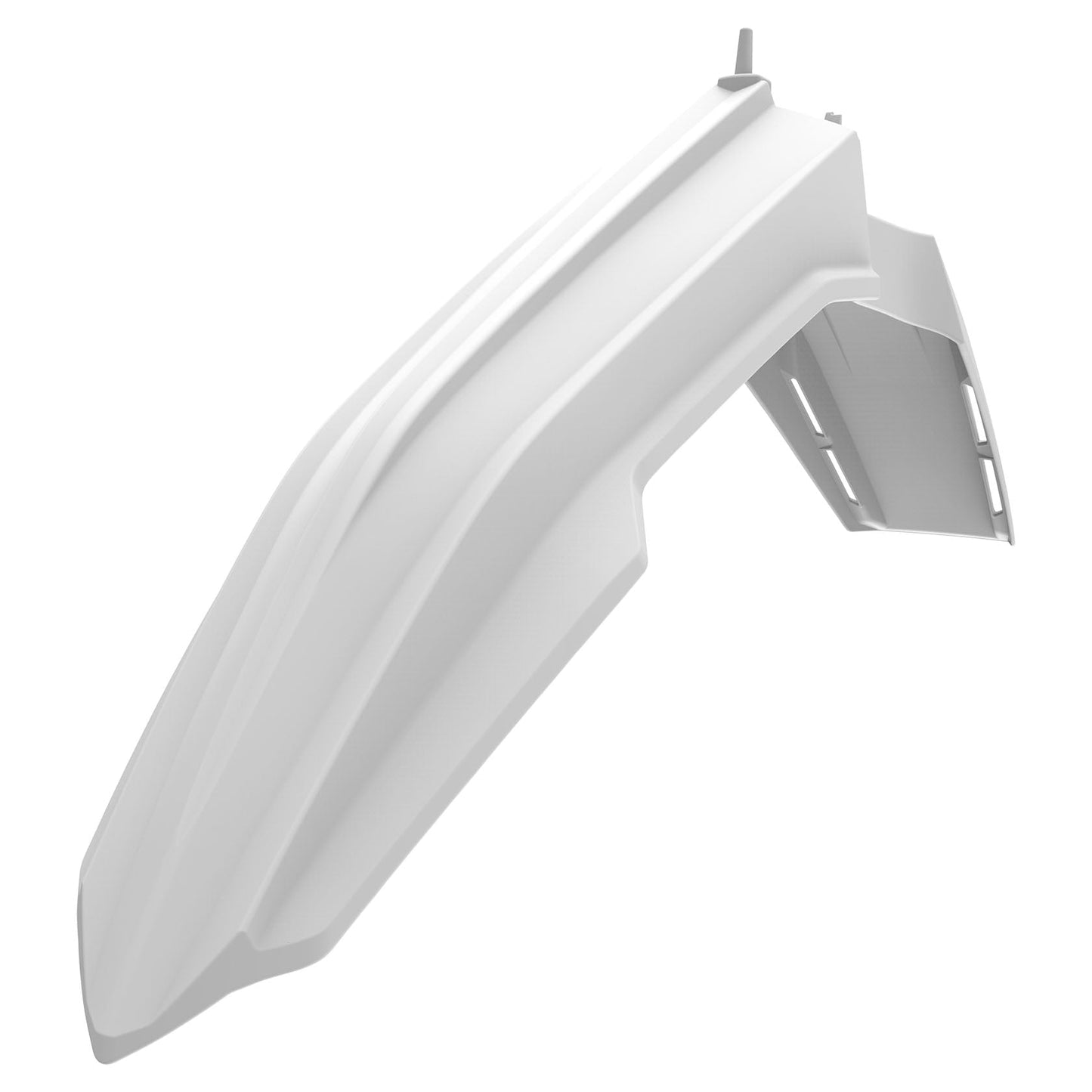 Polisport Suzuki Front Fender RMZ 250 2019 - 2022 RMZ 450 2018 - 22, White - motocross4u