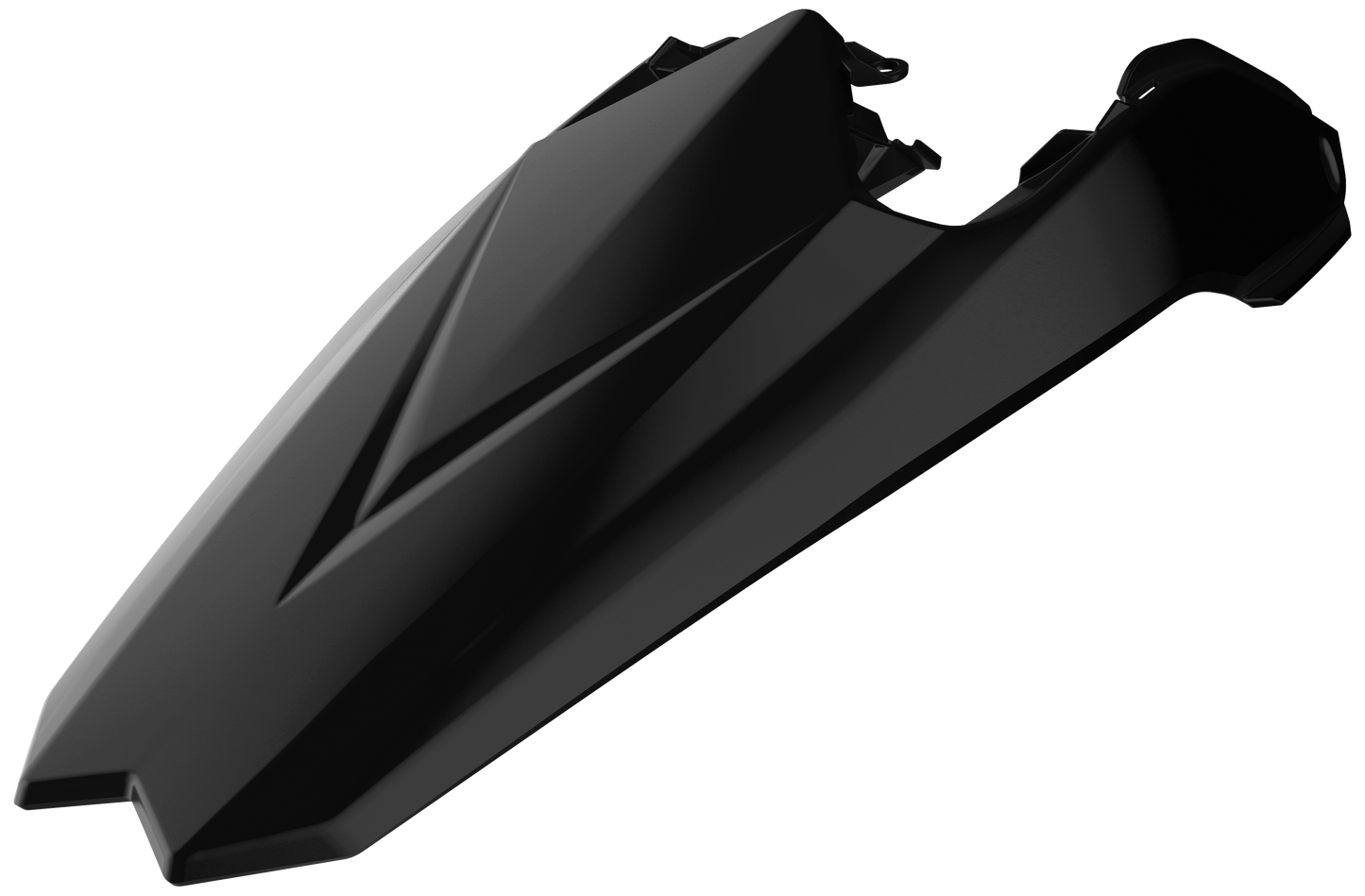 Polisport Beta Rear fender & Side panels RR 2018 - 2019 X Trainer 2015 - 2023, Black - motocross4u