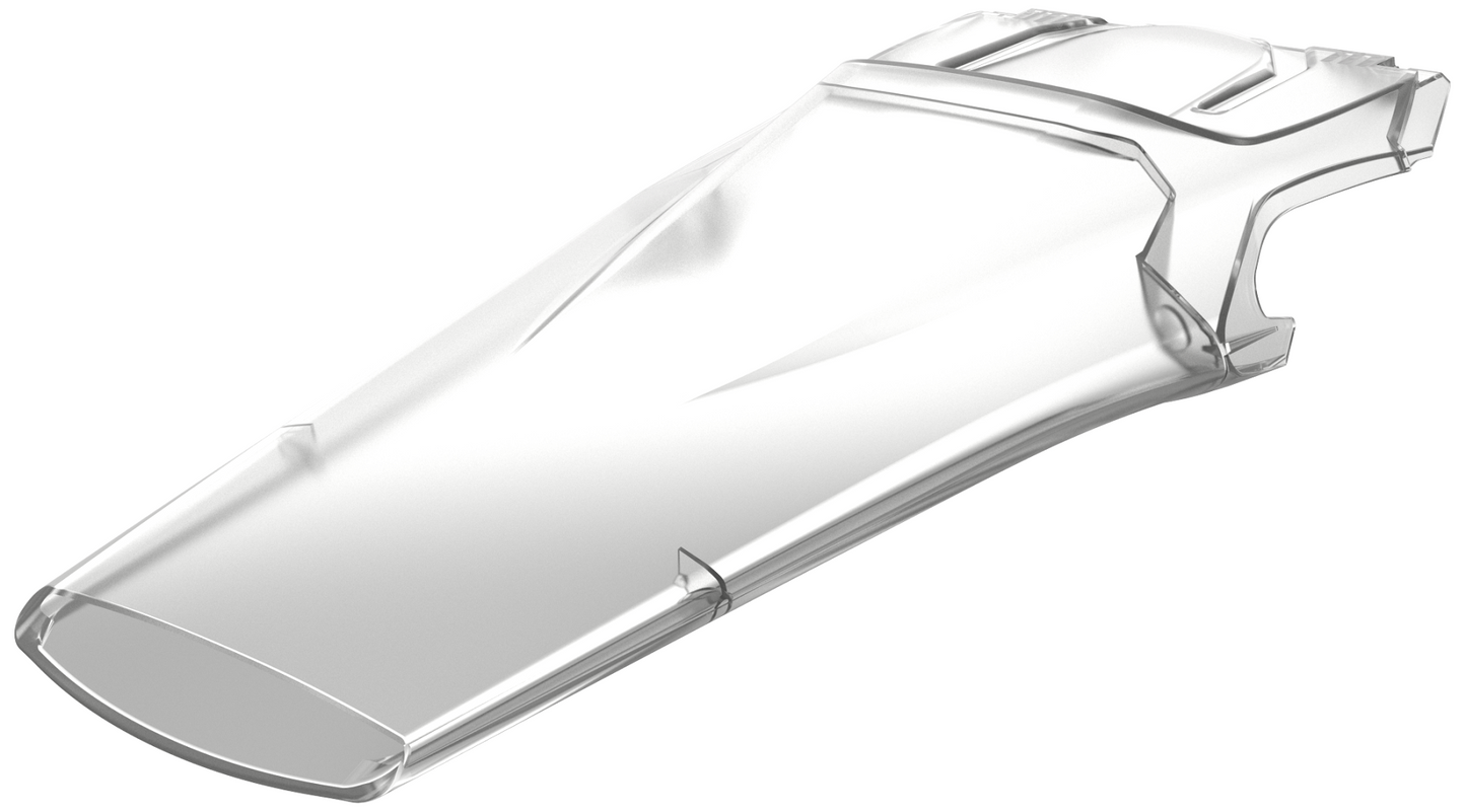 Polisport Husqvarna Rear Fender TC FC 2019 - 2022 TE FE 2020 – 2023, Clear - motocross4u