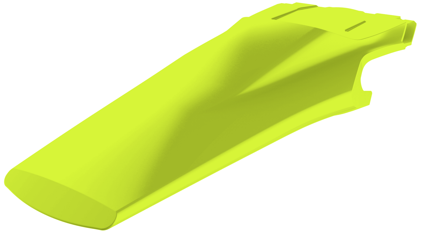Polisport Husqvarna Rear Fender TC FC 2019 - 2022 TE FE 2020 – 2023, Neon Yellow - motocross4u