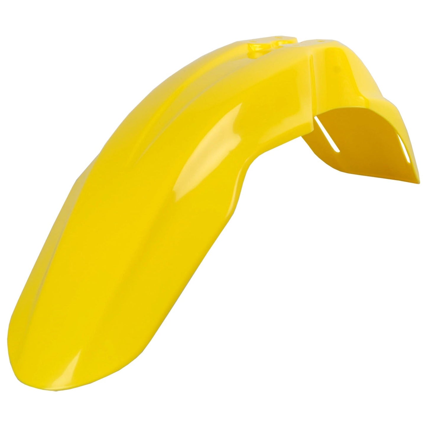 Polisport Suzuki Front Fender RM 125 250 2001 - 2008 RMZ 250 2007 - 2009 RMZ 450 2005 - 07, Yellow - motocross4u