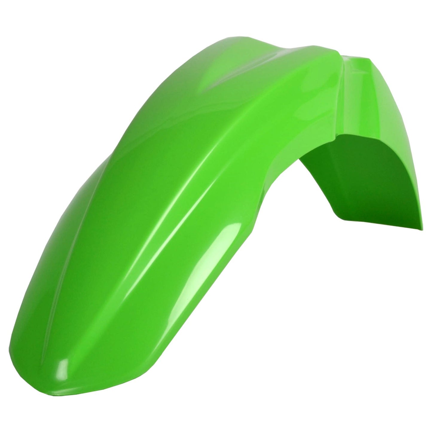Polisport Kawasaki Front Fender KXF 250 KXF 450 2009 - 2012, Green - motocross4u