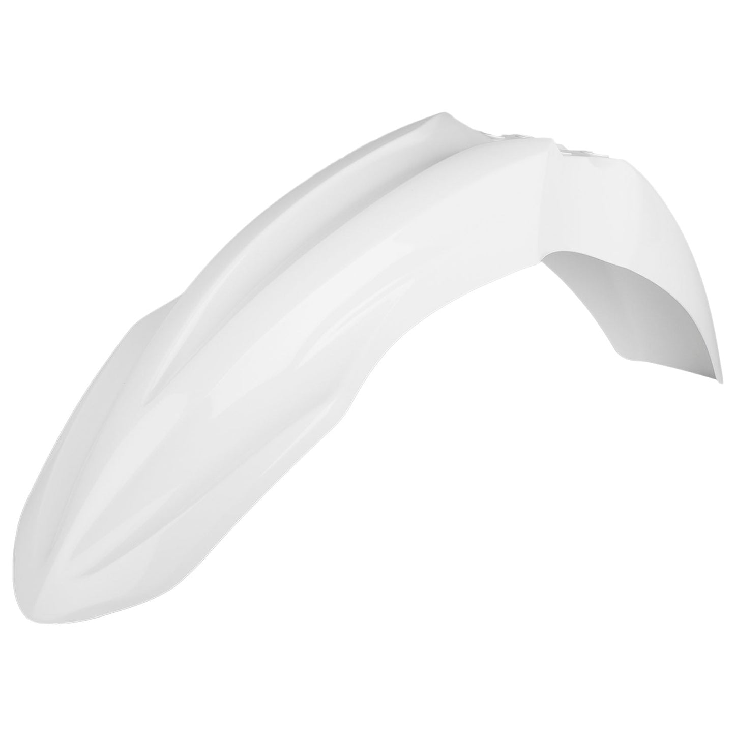 Polisport Kawasaki Front Fender KXF 250 2013 - 2016 KXF 450 13 - 2015, White - motocross4u